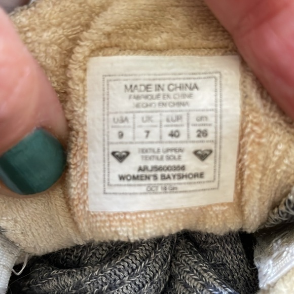 Roxy Bayshore Women’s 9 Gray Denim - Picture 4 of 4